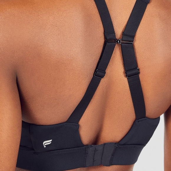 Fabletics All Day Every Day Bra, XXS, Black - Picture 2 of 5